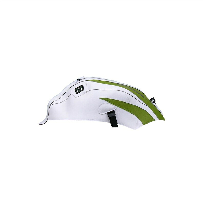 バイクパーツ バグスター タンクカバー ホワイト/アップルグリーン1534E 4547567510178CBR600RR 07-12|バイク・バイク用品はとやグループ