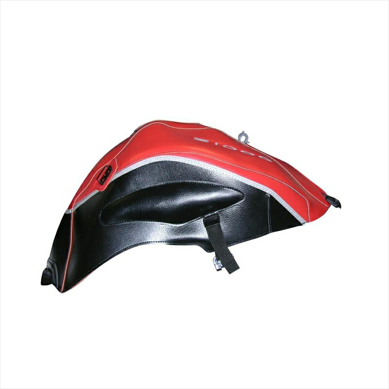 バイクパーツ バグスター タンクカバー パールレッド/ブラック 1538F 4547567813873 Z1000 07-09