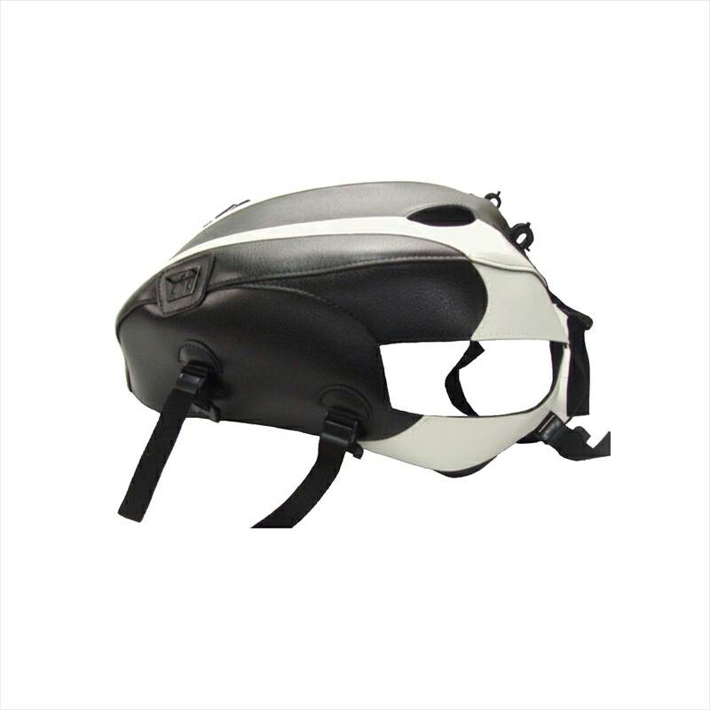 バイクパーツ BAGSTER(バグスター) タンクカバー ブラック/ホワイト 1568E 4547567840800 T100 08-15 SCRAMBLER 08-15 THRUXTON 08-15