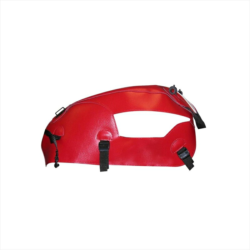 バイクパーツBAGSTER(バグスター) タンクカバー レッド/ホワイト 1568I4547567840848T100 08-15 SCRAMBLER 08-15 THRUXTON 08-15｜バイク・バイク用品はとやグループ