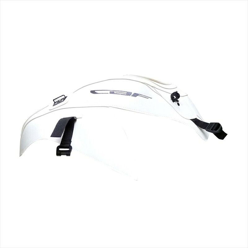 バイクパーツ バグスター タンクカバー ホワイト1597A 4548664139484CBF1000 10-16｜バイク・バイク用品はとやグループ 28,340円