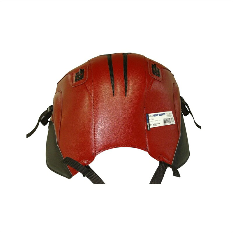 バイクパーツ バグスター タンクカバー ダークレッド/ブラック1517H 4548664139705FZ-1 FAZER(カウル車) 06-11|バイク・バイク用品はとやグループ