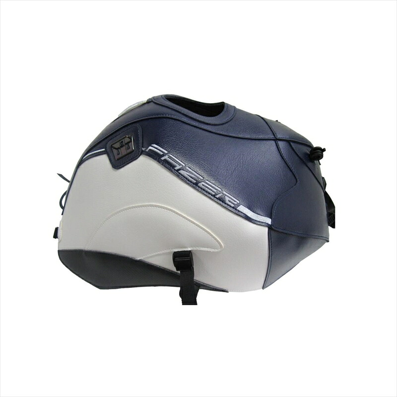 バイクパーツ バグスター タンクカバー ダークブルー/ホワイト 1517J 4548664139729 FZ-1 FAZER(カウル車) 06-11