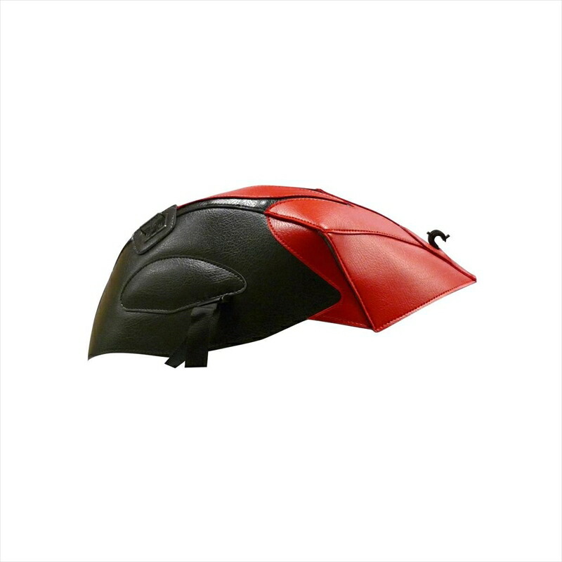 バイクパーツ バグスター タンクカバー ブラック/バーミリオンレッド 1551J 4548664817993 GSX-R600/750 08-10