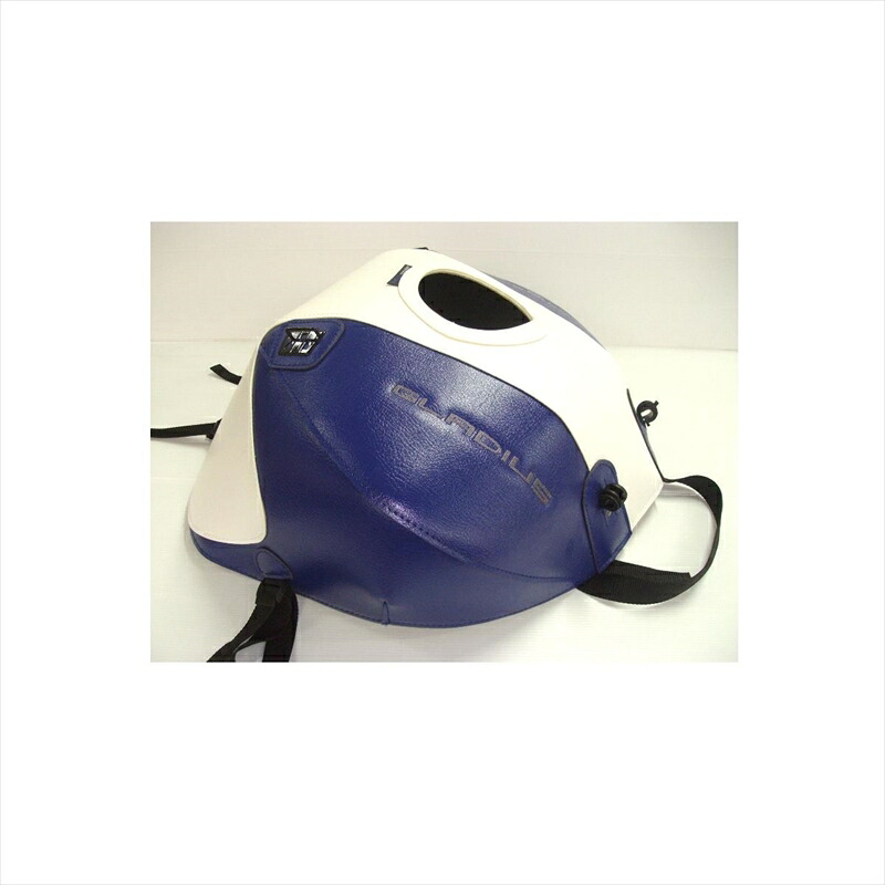 バイクパーツ バグスター タンクカバー ホワイト/バルティックブルー1570L 4550255469832GLADIUS400/650 09-15｜バイク・バイク用品はとやグループ