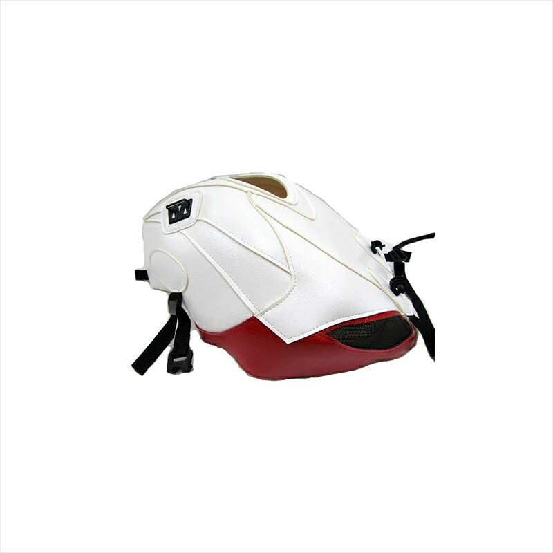 バイクパーツ バグスター タンクカバー ホワイト/レッド 1662K 4549950195795 S1000R 14-20