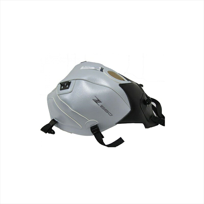 バイクパーツBAGSTER(バグスター) タンクカバー ブラック/パールホワイト 1724A4549950196228Z650 17-25｜バイク・バイク用品はとやグループ