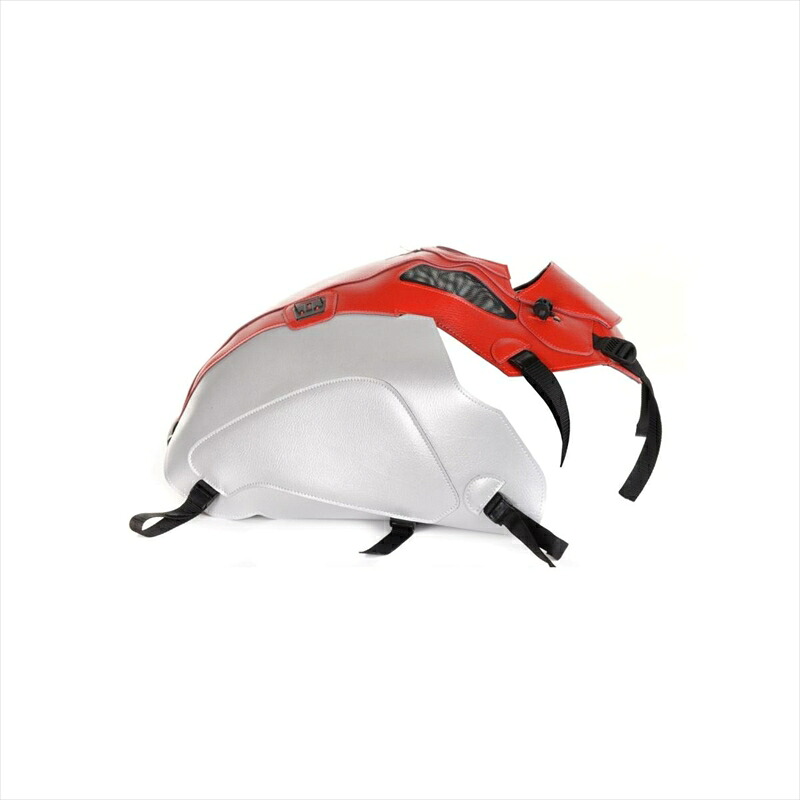 バイクパーツ バグスター タンクカバー レッド/シルバー 1663D 4550255064860 R1200GS ADVENTURE 14-16