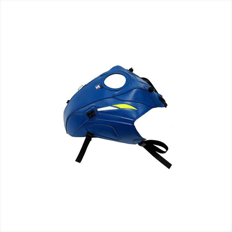 バイクパーツ バグスター タンクカバー ジターヌブルー/ネオンイエロー/ホワイト1727D 4550255457914GSX-S750 ABS 17-21｜バイク・バイク用品はとやグループ