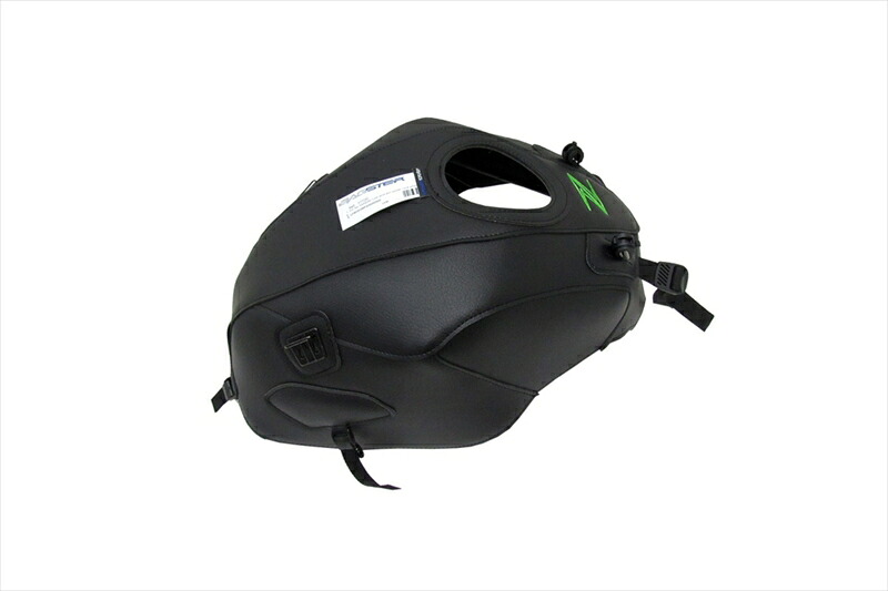 バイクパーツBAGSTER(バグスター) タンクカバー マットブラック/グリーン1772D4550255517540｜バイク・バイク用品はとやグループ