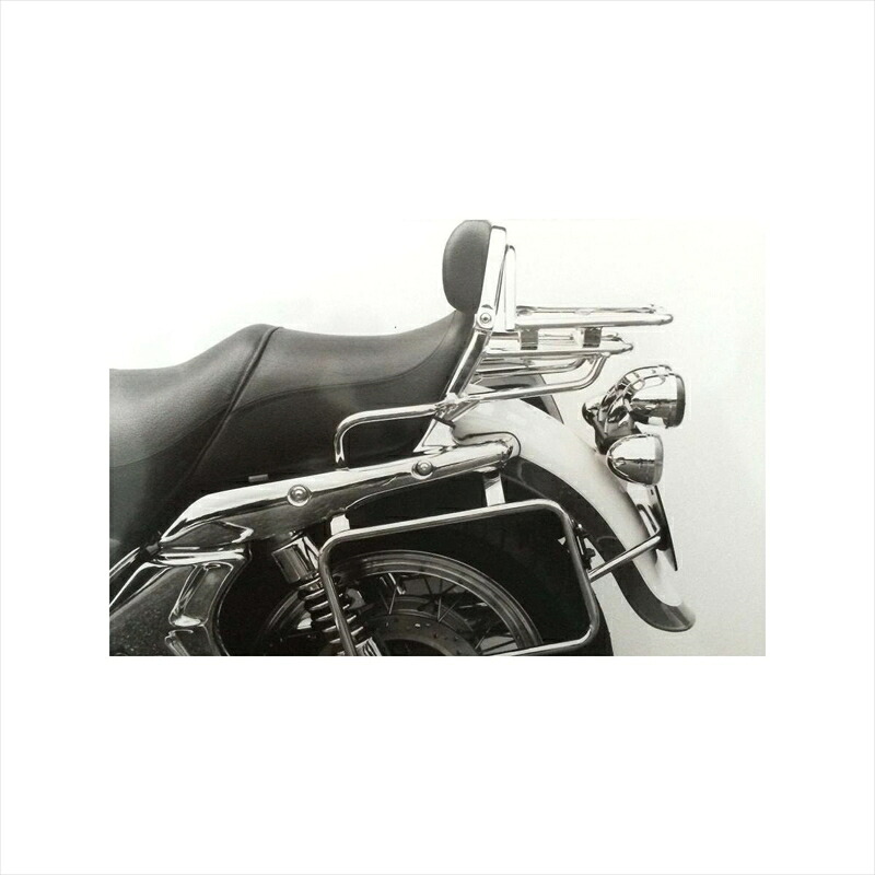 バイクパーツHEPCO&BECKER(ヘプコアンドベッカー) トップケースキャリア リアラック クローム 650521 01 024548664527090California1100/Evolution 93-01｜バイク・バイク用品はとやグループ
