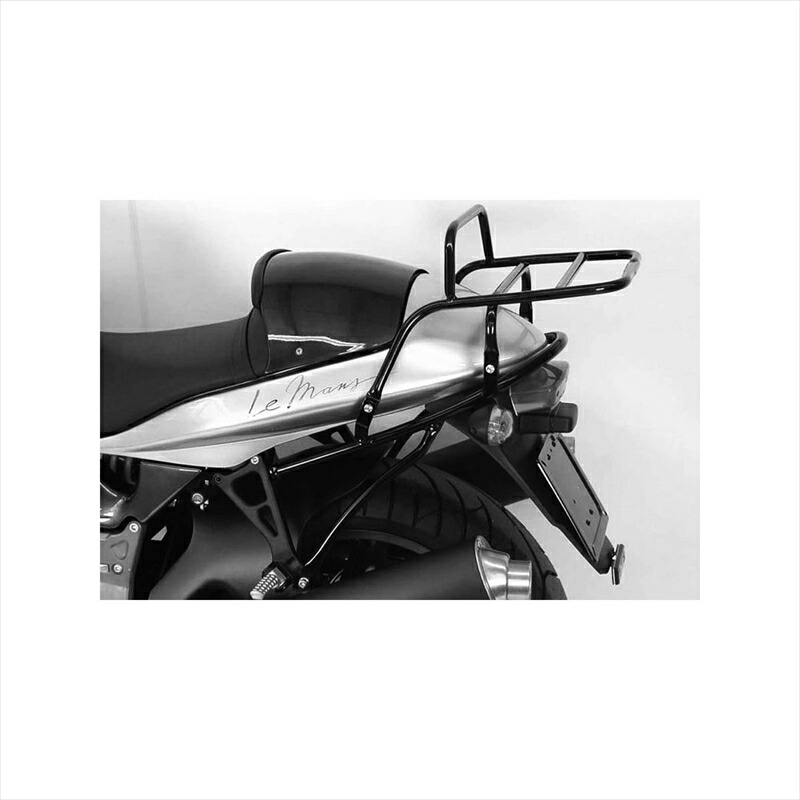 バイクパーツ HEPCO&BECKER(ヘプコアンドベッカー) トップケースキャリア リアラック ブラック 650529 01 01 4548664527106 V11LeMans/SportNaked 01-