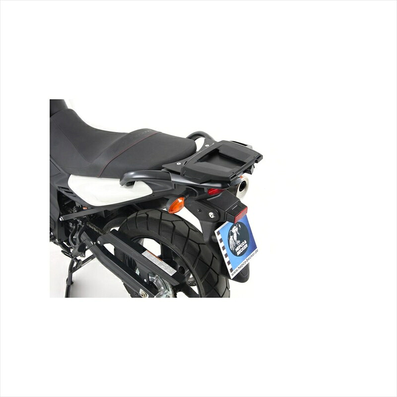 バイクパーツ HEPCO&BECKER(ヘプコアンドベッカー) トップケースキャリア アルラック ブラック 6503528 01 01 4548664616008 V-Strom650/XT ABS 12-16