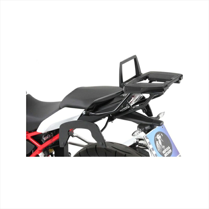 バイクパーツ HEPCO&BECKER(ヘプコアンドベッカー) トップケースキャリア アルラック ブラック 650676 01 01 4548916377008 R1200R/RS 15-18/R1250R/RS 19-25