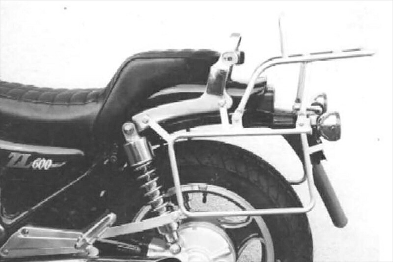 バイクパーツ HEPCO&BECKER(ヘプコアンドベッカー) トップ＆サイドケースキャリア クローム 650240 00 02 4549950864721 ZL600 Eliminator 86-94