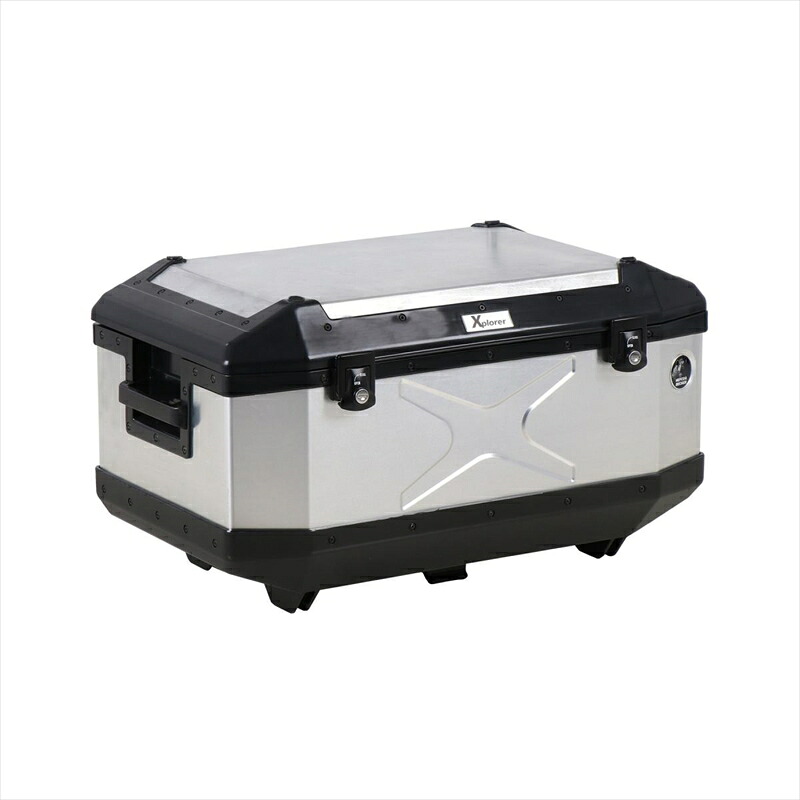 バイクパーツ HEPCO&BECKER(ヘプコアンドベッカー) トップケース エクスプローラー 60 610225 00 00 4549950967620 シルバー