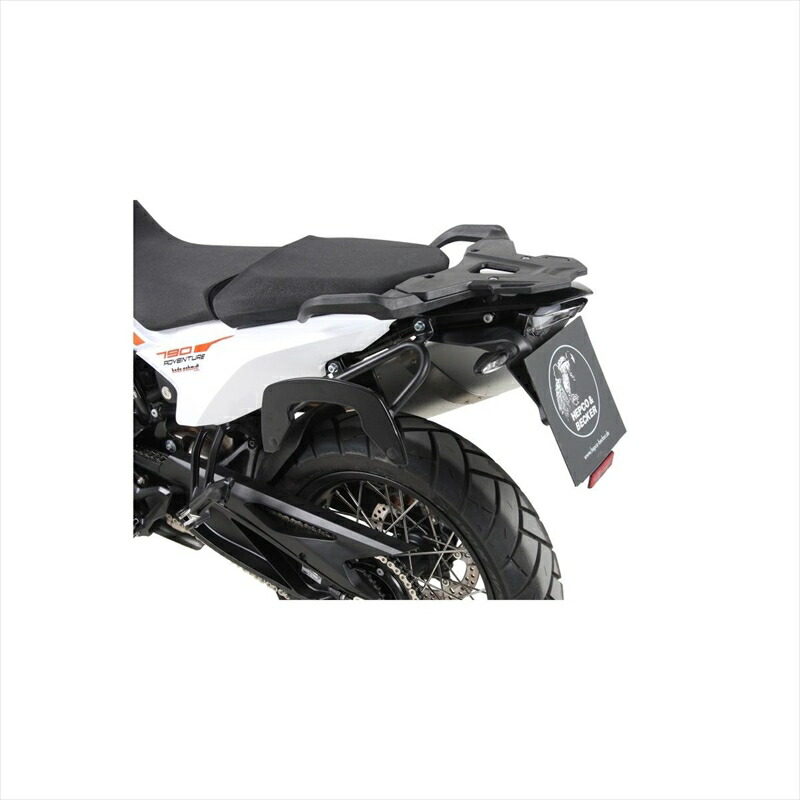 バイクパーツ HEPCO&BECKER(ヘプコアンドベッカー) C-Bowサイドキャリア ブラック 6307581 00 01 4549950968160 790Adventure/R/890Adventure/R/Rally/890SMT 19-25