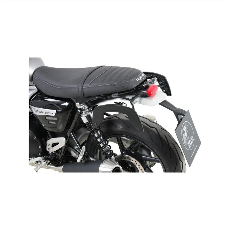 バイクパーツ HEPCO&BECKER(ヘプコアンドベッカー) C-Bowサイドキャリア ブラック 6307591 00 01 4550255192754 Speed Twin1200/RS 19-25