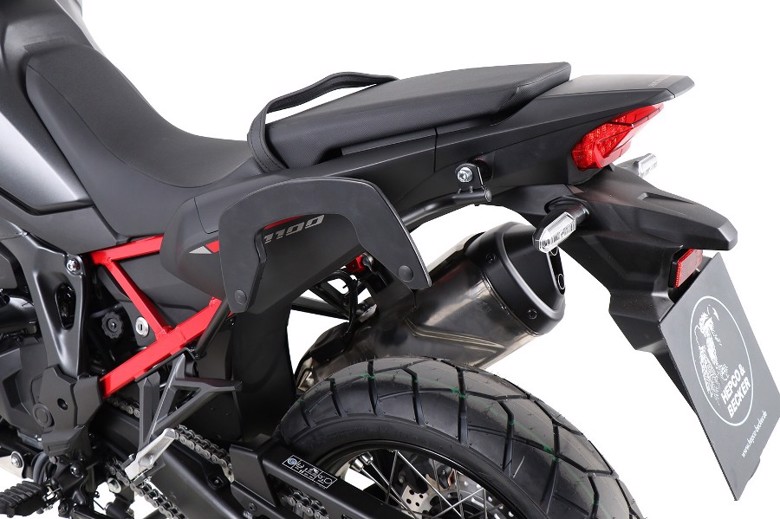 バイクパーツHEPCO&BECKER(ヘプコアンドベッカー) C-Bowサイドキャリア ブラック 6309521 00 014550255353919CRF1100L AfricaTwin 20-23｜バイク・バイク用品はとやグループ 27,164円