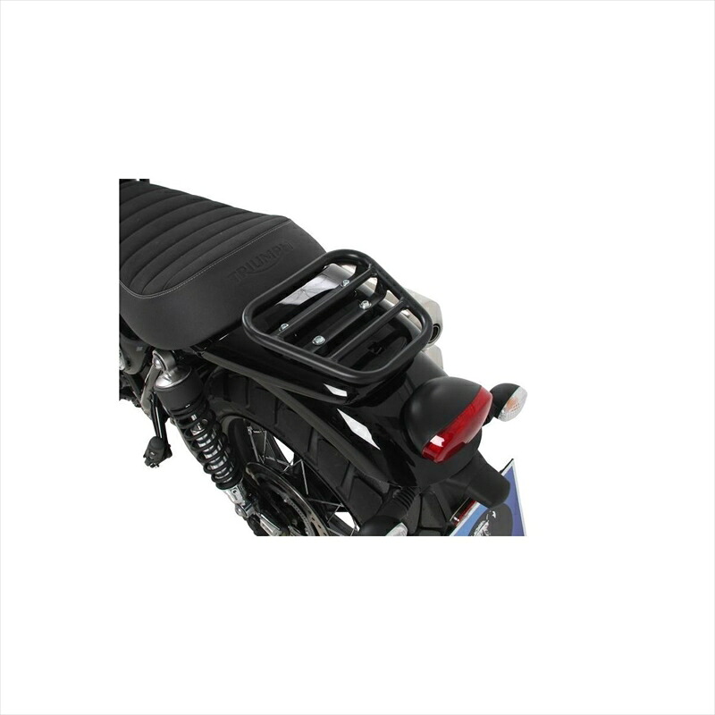 バイクパーツ HEPCO&BECKER(ヘプコアンドベッカー) ソロラック バックレスト無 ブラック 6137557 00 01 4550255468538 Street Scrambler 17-23