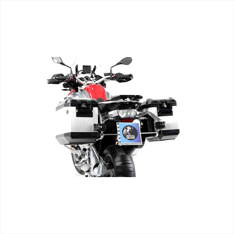 バイクパーツ HEPCO&BECKER(ヘプコアンドベッカー) サイドキャリア カットアウトセット サイドケース エクスプローラー シルバー付 651665 00 22-00-40 4548916949434 R1200GS 13-18/Adventure 14-18