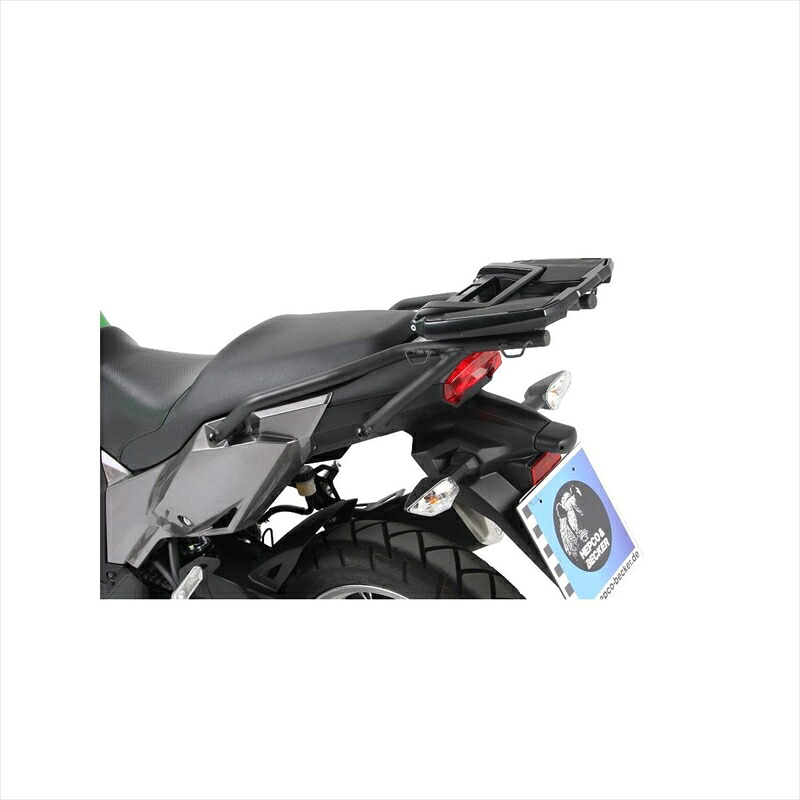 バイクパーツHEPCO&BECKER(ヘプコアンドベッカー) トップケースキャリア イージーラック ブラック 6622526 01 014549950827184Versys-X250 17-20｜バイク・バイク用品はとやグループ