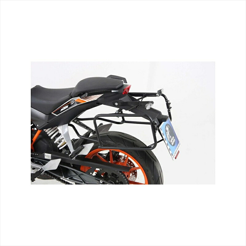 バイクパーツ HEPCO&BECKER(ヘプコアンドベッカー) サイドキャリア ブラック 6507504 00 01 4549950955788 Duke125/200/390 11-16