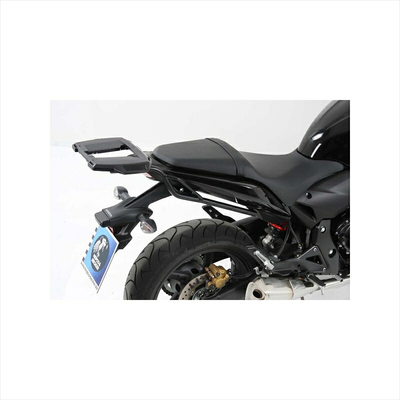 バイクパーツHEPCO&BECKER(ヘプコアンドベッカー) トップケースキャリア アルラック ブラック 650965 01 014550255178437CB600F Hornet/CBR600F 11-13｜バイク・バイク用品はとやグループ