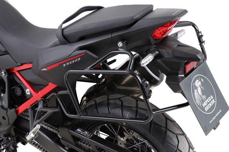 バイクパーツ HEPCO&BECKER(ヘプコアンドベッカー) サイドキャリア エンデューロ ブラック 6539521 00 01 4550255353971 CRF1100L AfricaTwin 19-21