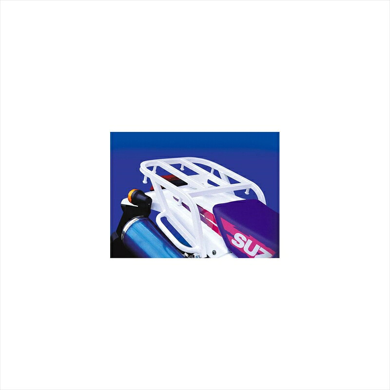 バイクパーツ ライディングスポット リアキャリア/WHT 4520616359300DR250S/SH 90-91|バイク・バイク用品はとやグループ