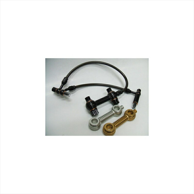 バイクパーツ 冷却系 アントライオン ツインメッシュオイルラインKIT シルバー 34410-SL 4548664993208 SR400