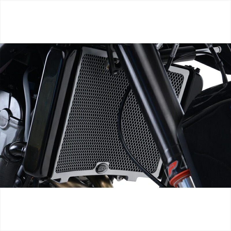 バイクパーツ 冷却系アールアンドジー ラジエターガード ブラックRG-RAD0232BK 4573382089469KTM 790Duke 18-|バイク・バイク用品はとやグループ