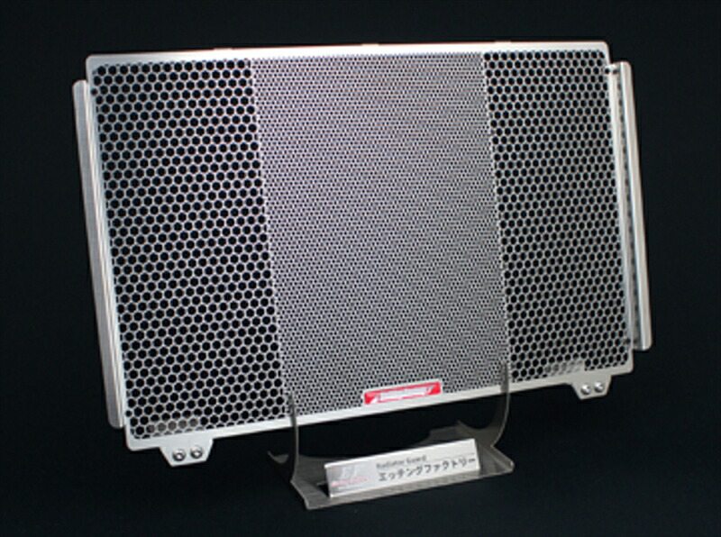 バイクパーツ 冷却系 エッチングファクトリー ラジエターコアガード エンブレム緑 RGH-CB650-00 4550255330644 CBR650R/CB650R 19-
