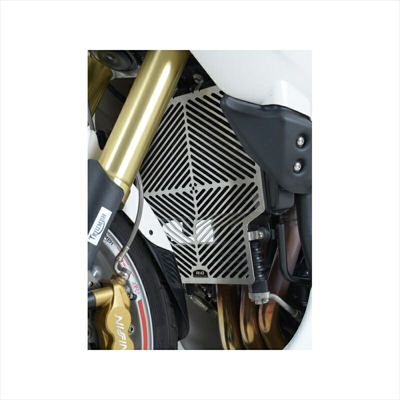 バイクパーツ 冷却系アールアンドジー ステンレス ラジエター＆オイルクーラーガードRG-SRG0004SS 4571381485886TRIUMPH 1050 Tiger 07-12/1050 Tiger Sport 13-｜バイク・バイク用品はとやグループ