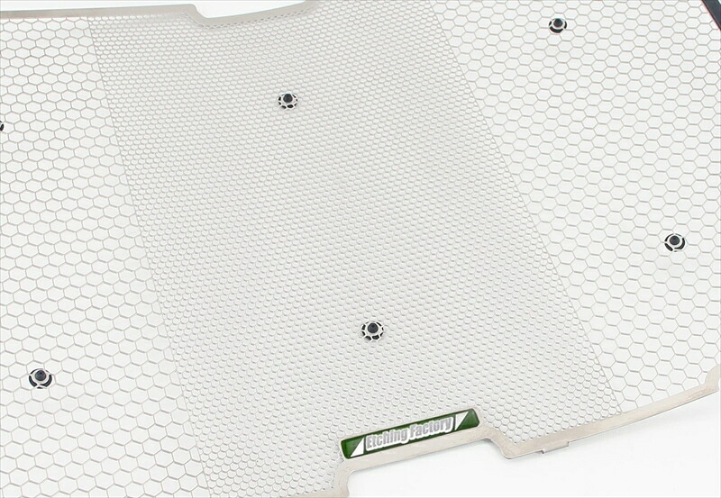 バイクパーツ 冷却系 エッチングファクトリー ラジエターコアガード エンブレム緑 RGS-M109-00 4548916338504 M109R ブルーバード10-13