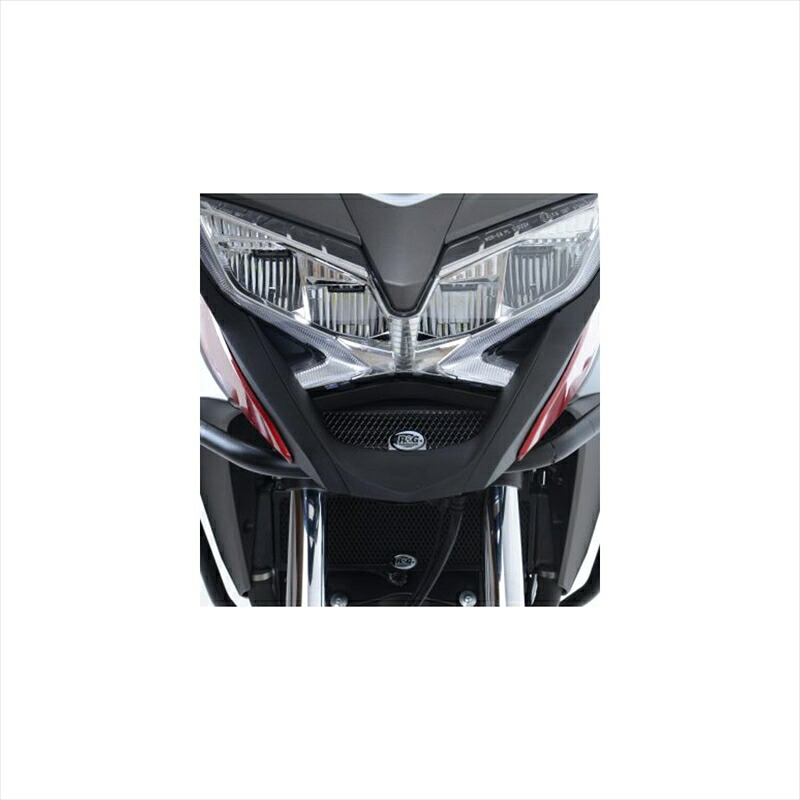 バイクパーツ 冷却系アールアンドジー オイルクーラーガード チタンカラーRG-OCG0024TI 4582483536666VFR800X CrossRunner 14-｜バイク・バイク用品はとやグループ