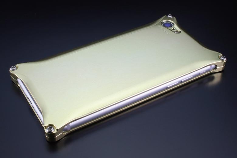 バイク用品 電子機器類 ギルドデザイン ギルドD ソリッド シャンパンゴールド iPhone8 7 GI-400CG 42422 4522285424228
