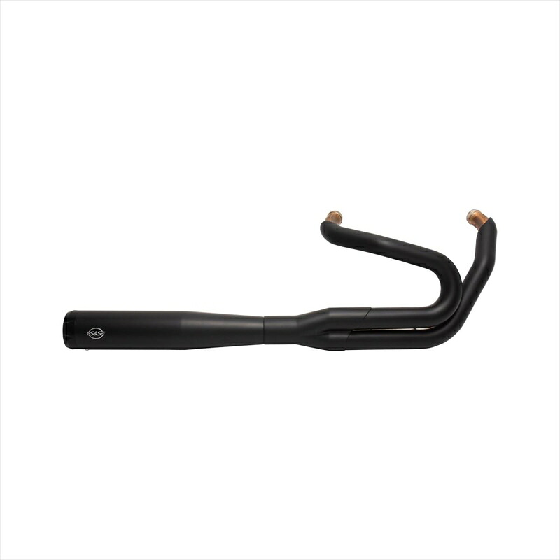 バイクパーツエスアンドエスサイクル S&S SUPERSTREET2-1+CAT BLK M8 SOFTAIL 18-20550-0789B 4550255506438|バイク・バイク用品はとやグループ