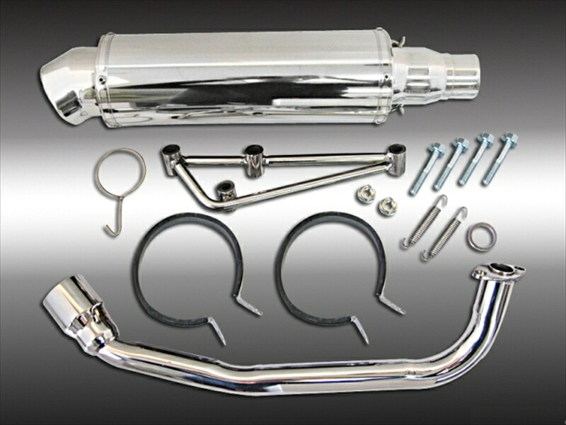 バイクパーツ MADMAX(マッドマックス) レーシングマフラー ステンレス アップタイプ MM10-0045S 4548916023233