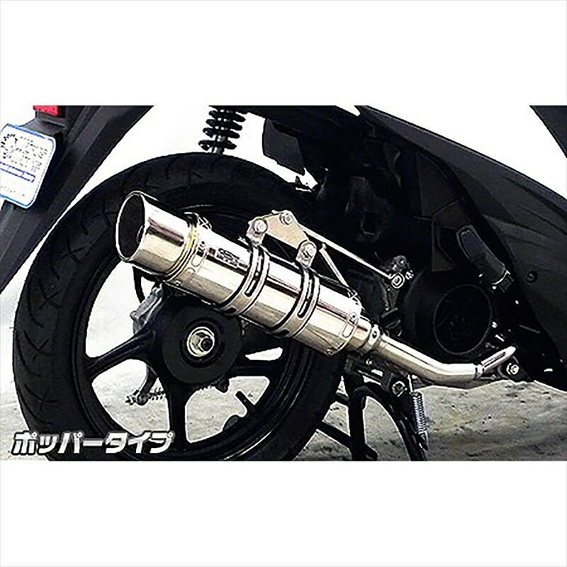 バイクパーツ マフラー ウイルズウィン ロイヤルマフラーポッパータイプ 1622-59-02 4548916572946 アドレス110(EBJ-CE47A)