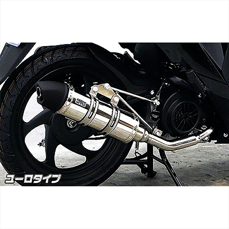 バイクパーツ マフラーウイルズウィン ロイヤルマフラーユーロタイプ1632-59-04 4548916572991ディオ110(EBJ-JF58)｜バイク・バイク用品はとやグループ 29,315円