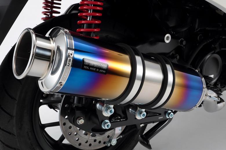 バイク用品 マフラー ビームスモーターカンパニー ビームス SS400ヒートチタン SP フォルツァ MF12 G156-13-000 4582285339656
