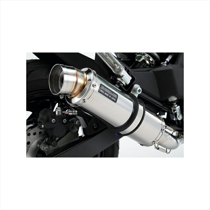 バイクパーツ マフラー ビームスモーターカンパニー R-EVO ステンレスサイレンサー G424-53-008 4582285343424 Z125PRO 2BJ-BR125H 29,981円