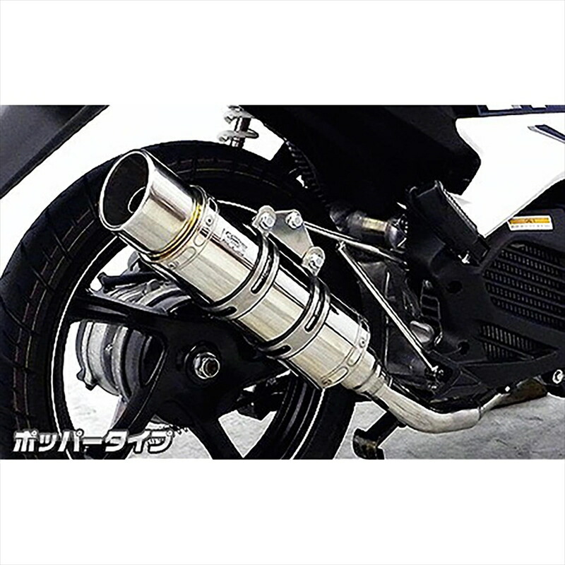 バイクパーツ マフラー ウイルズウィン ロイヤルマフラー/ポッパー 1342-59-02 4549950007494 Mio125i・Mio125RR 26,805円