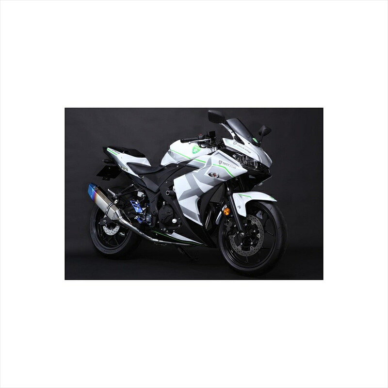 バイクパーツ マフラー トリックスター レーシングフルEXイカヅチ RFS-203-L4YT 4560417402614 YZF-R25 15-17