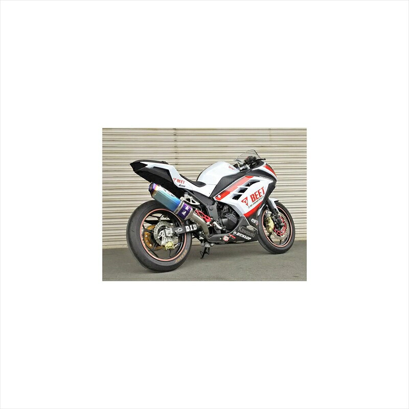 バイクパーツ マフラービート ナサートR-Evo TYPE2 ブルーTI 1003-B26-BL 4582346462934NINJA250 13-17 JP250用レーシングマフラー｜バイク・バイク用品はとやグループ 100,305円