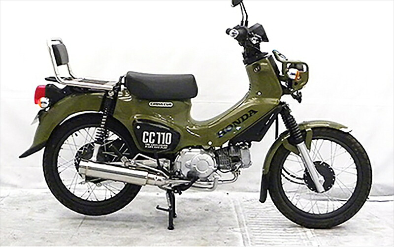バイクパーツ マフラー ウイルズウィン ロッドサイレンサーマフラー 2042-55-11 4550255006464 クロスカブ110 2BJ-JA45