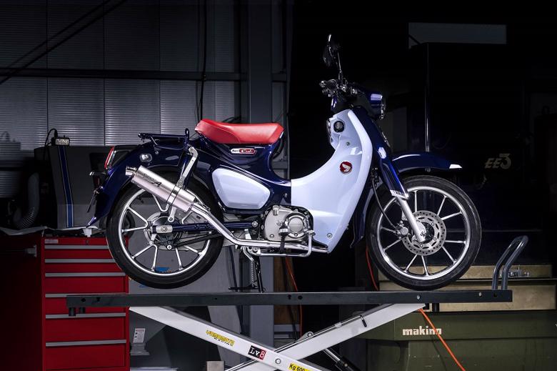 バイク用品 マフラー ヤマモトレーシング ヤマモト.R SPEC-A SUS UP チタン スーパーカブC125 18-(2BJ-JA48) 10131-71STJ 4521717008197