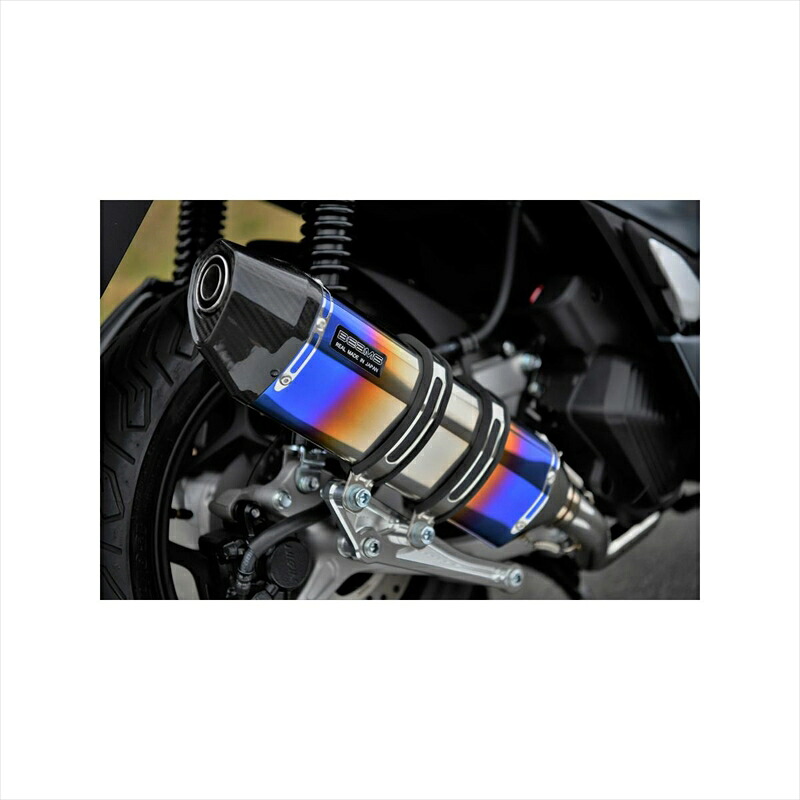 バイクパーツ マフラービームスモーターカンパニー CORSA-EVO2ヒートチタンサイレンサー G195-65-001 4582285346449PCX125 2BJ-JK05｜バイク・バイク用品はとやグループ
