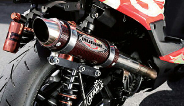 バイク用品 マフラー ベリアル ベリアル GPバージョンマーク3 SR シグナスX(O2センサータイプ) Y17-23-02 4548664102501